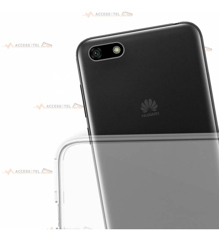 coque pour huawei y5 2018 transparente intégrale