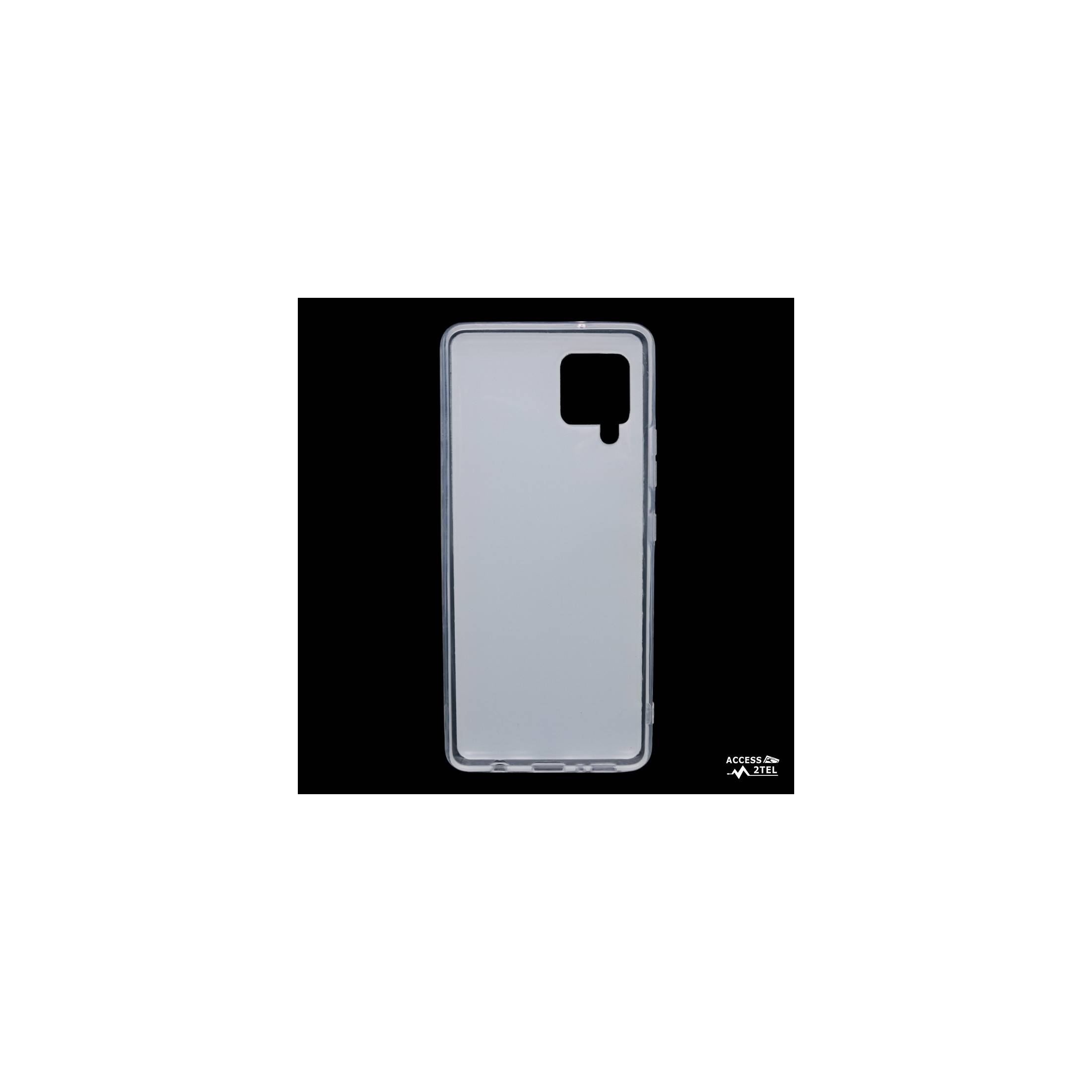 coque de téléphone design moderne marbre noir pour samsung galaxy a42 5G intérieur