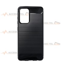 coque renforcée pour samsung galaxy A52 carbone