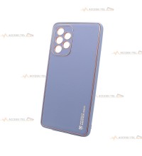 coque de téléphone violet lavande en cuir pour Samsung Galaxy A53 5G