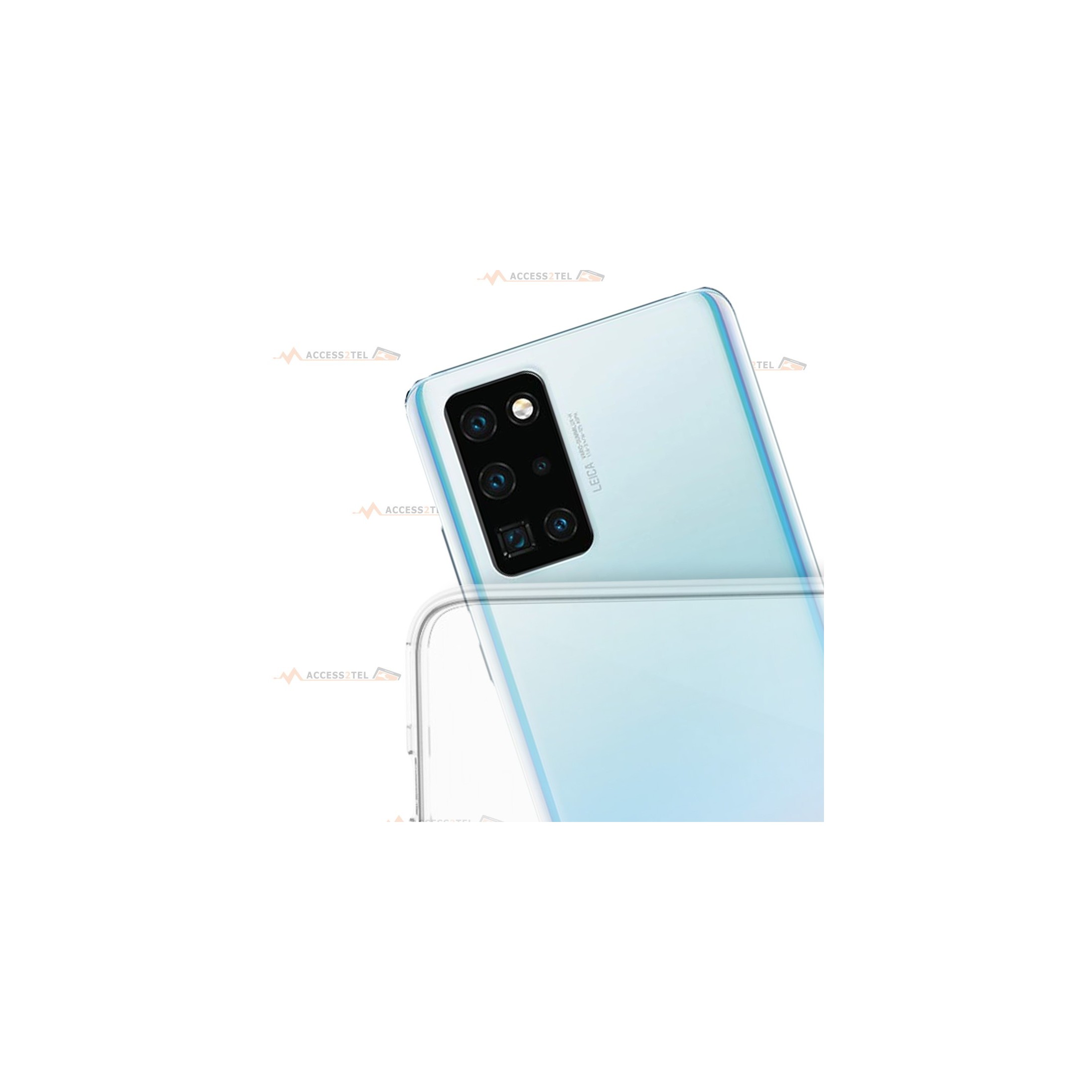 coque pour huawei p40 pro transparente intégrale