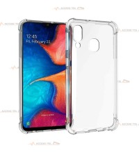 coque pour samsung galaxy A20 transparente coins renforcés