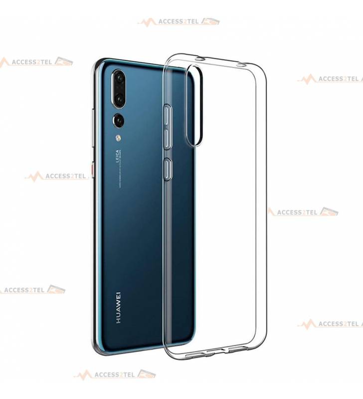 coque pour huawei P20 pro transparente silicone souple