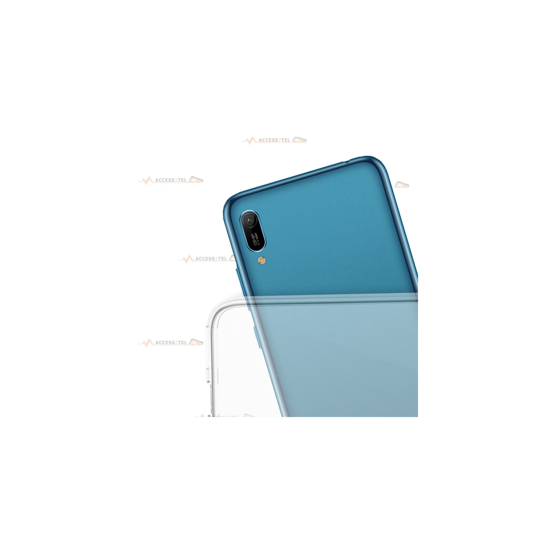 coque pour huawei y6 2019 transparente intégrale