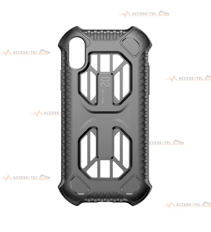 coque de téléphone refroidissante avec ventilation pour iphone xr