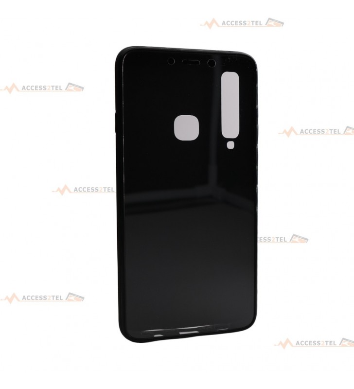 coque pour samsung galaxy A9 2018 noire intégrale