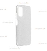 coque renforcée pour xiaomi poco m3 pro paillettes argentée