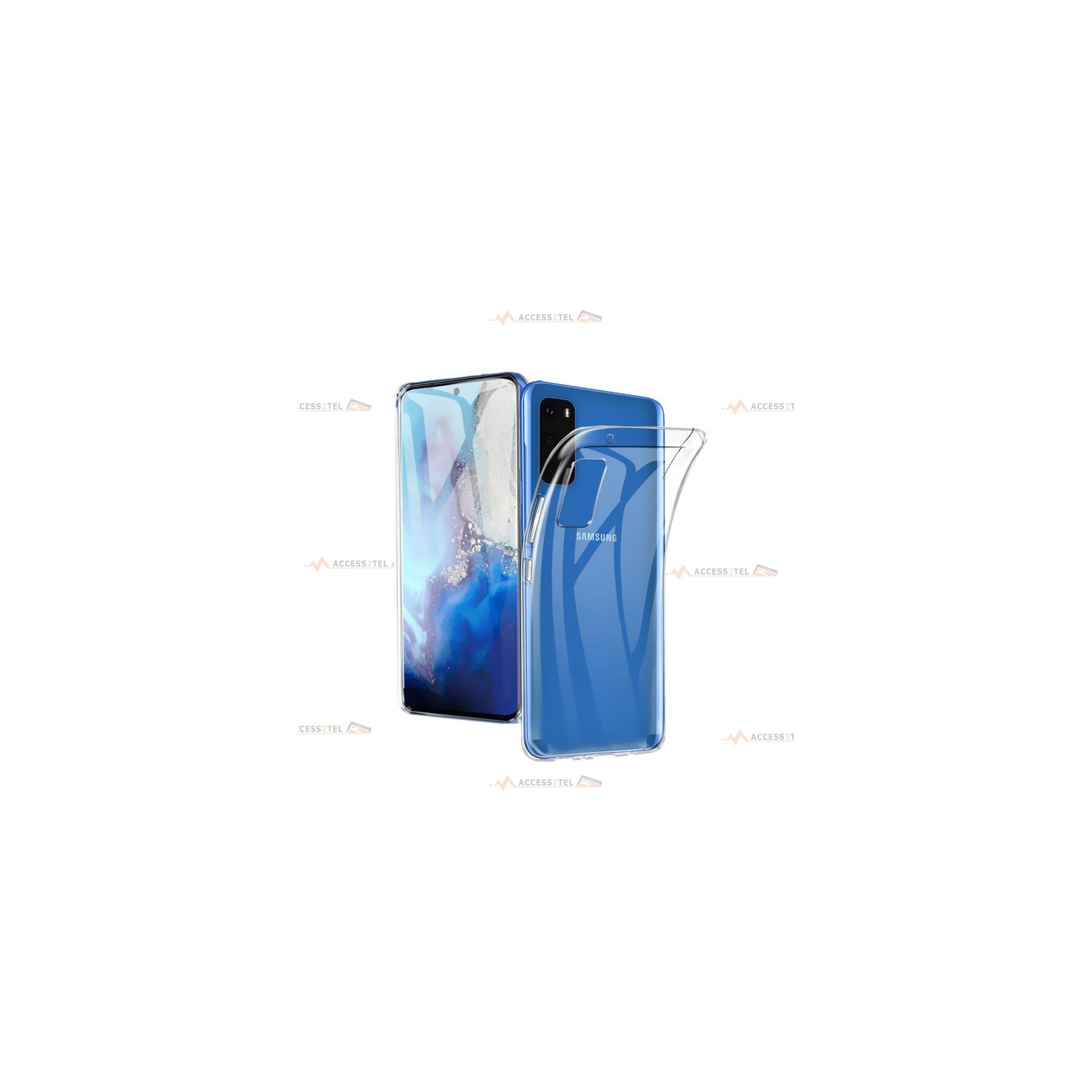 coque pour samsung galaxy A31 transparente silicone souple