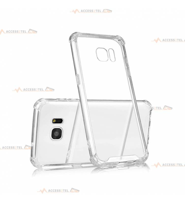 coque pour samsung galaxy S7 transparente coins renforcés