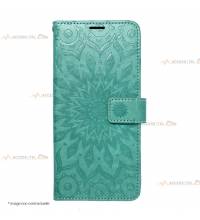 étui pour samsung galaxy S22 ultra mandala vert