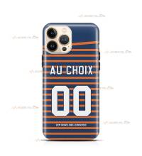 coque de téléphone personnalisable avec son nom sur le maillot de l'équipe de basket française de Gravelines-Dunkerque