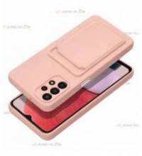 coque porte carte rose pour Samsung Galaxy A13 5G pratique