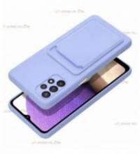 coque porte carte violette pour Samsung Galaxy A32 5G pratique