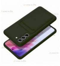 coque porte carte verte pour Samsung Galaxy S21 FE pratique