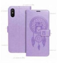 étui pour Xiaomi Redmi 9A et 9AT attrape-rêves et hibou violet caméra