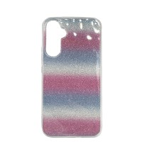 Coque pailletée pastel -...