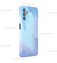 Coque design colorée bleu...