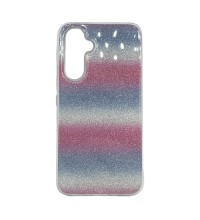 Coque pailletée pastel -...