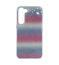 Coque pailletée pastel -...