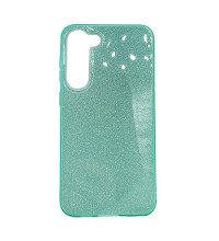 Coque pailletée verte -...