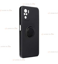 Coque silicone noire avec...