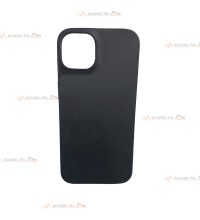 Coque silicone noire -...