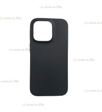 Coque silicone noire -...