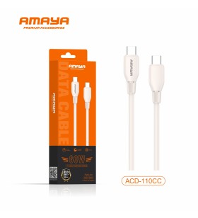 Câble USB-C vers USB-C – Charge Rapide 60W – 1 mètre
