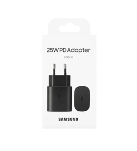 Prise - Chargeur Secteur Samsung Officiel USB-C 25W – Noir