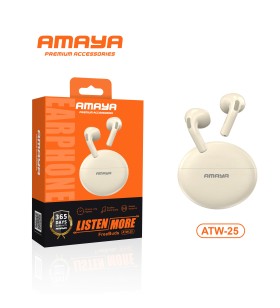 Écouteurs Bluetooth Sans Fil Amaya – 18h d'Autonomie & compatible tous martphones