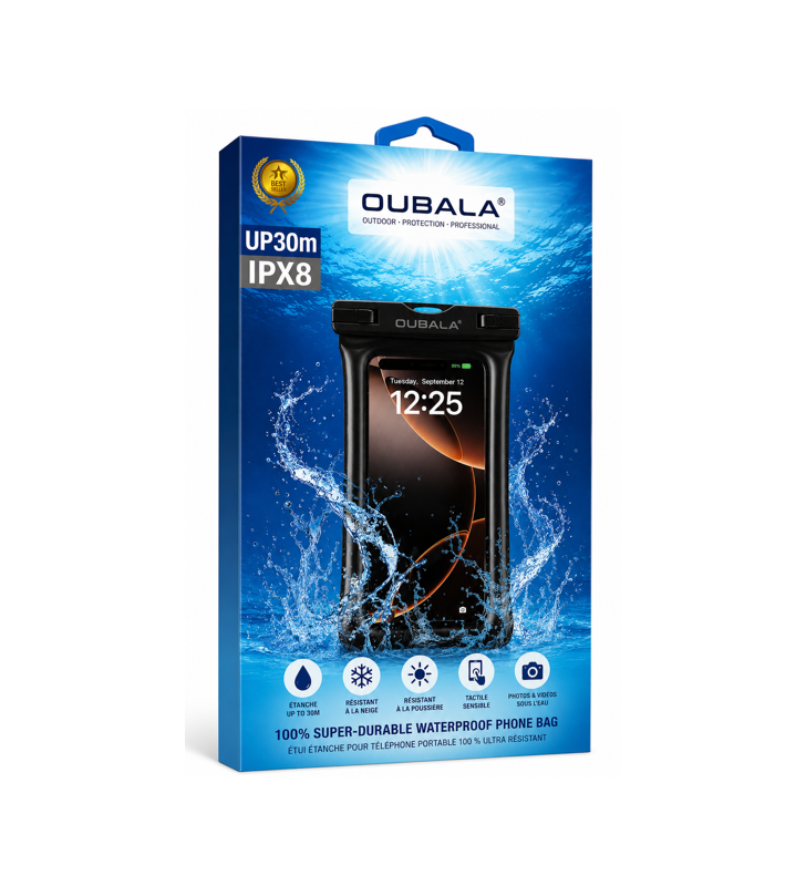 Pochette étanche pour téléphone – Waterproof jusqu'à 30m