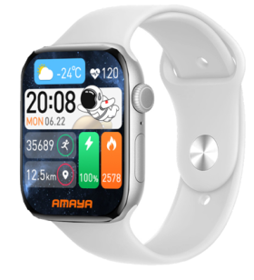 Montre connectée X10 Pro — Grand écran 2 pouces, autonomie 5 jours - Coloris blanc