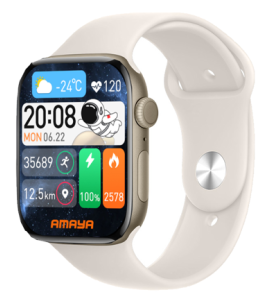 Montre connectée X10 Pro — Grand écran 2 pouces, autonomie 5 jours - Coloris doré