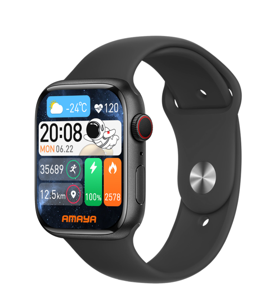 Montre connectée X10 Pro — Grand écran 2 pouces, autonomie 5 jours - Coloris noir